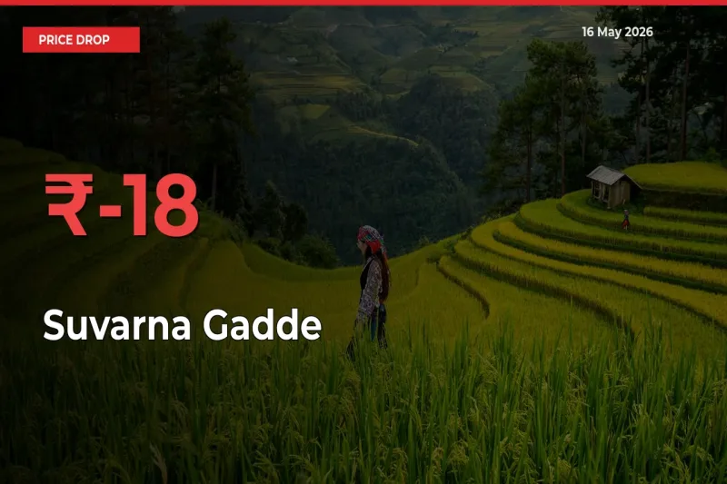 Suvarna Gadde Falls 18.07% at Mandis