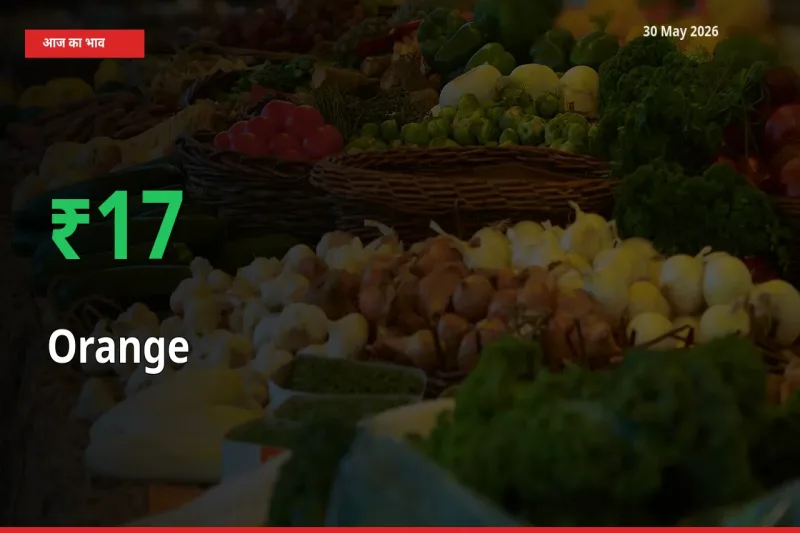 संतरा 17.31% उछला, मंडी