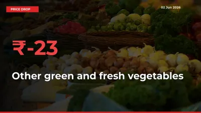 Sudden Shock! Other green and fresh vegetables Drops 22.73% in 24 Hours at Top Mandis