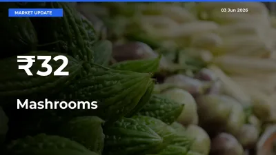 Multi-Mandi Trend Emerges as Mashrooms Prices Shift Across Key Markets