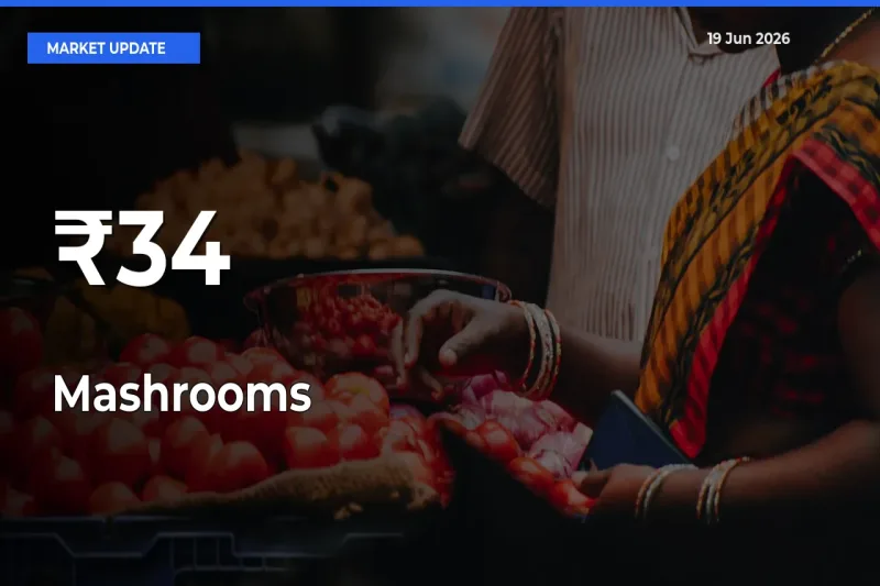 Mashrooms Trend Strengthens Across Major Mandis
