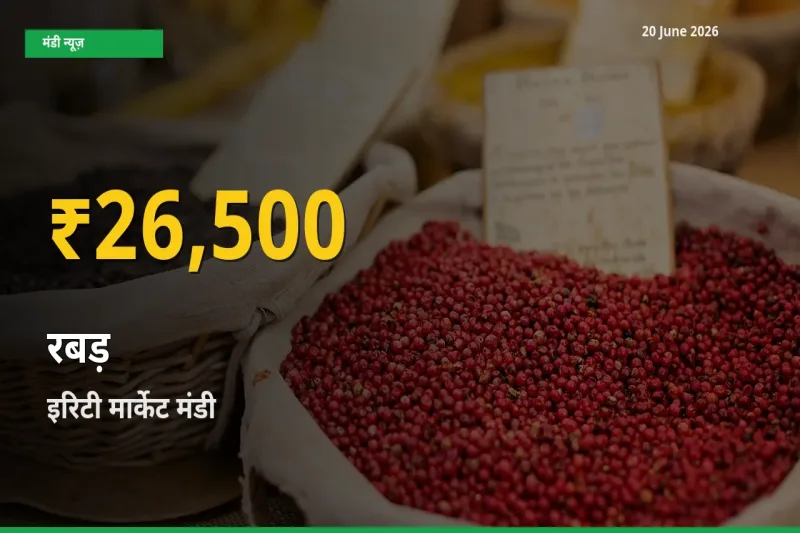 रबड़ के दामों ने बनाया नया रिकॉर्ड, इरिटी मार्केट में तेज़ी