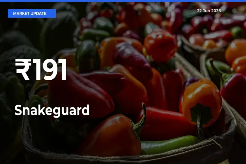 Snakeguard Prices Gain Momentum Across 191+ Mandis – Market Trend Strengthens