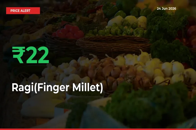 This Mandi Records 22.38% Jump in Ragi(Finger Millet) Prices