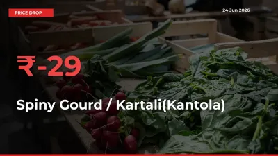 Spiny Gourd / Kartali(Kantola)
 Prices Drop 29.25% – June 24 Market Update from Mandis