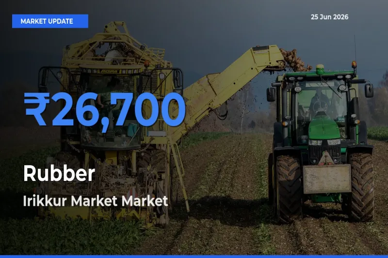Farmers Prefer Irikkur Market as Rubber Hits Highest Rate
