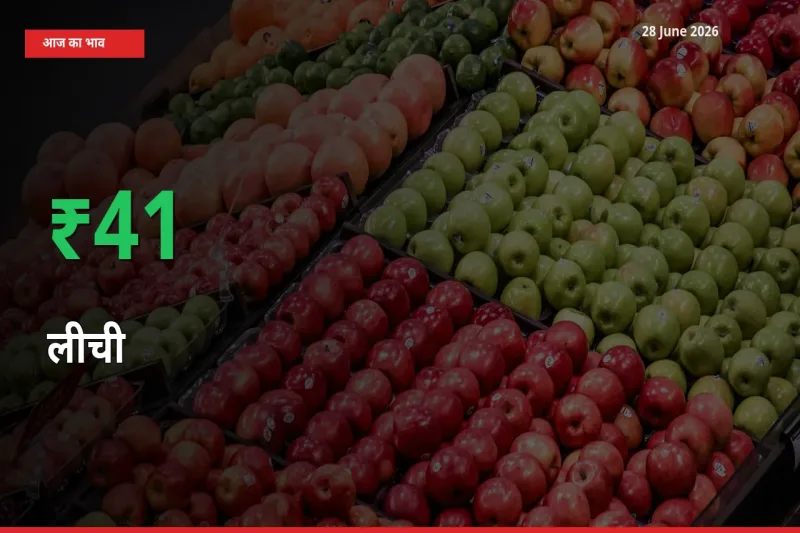 लीची 40.77% उछला, मंडी