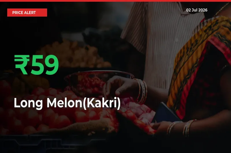 Long Melon(Kakri) Rises 59.18% at Mandis