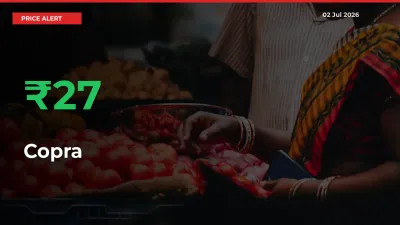 Farmers Cheer as Copra Prices Surge 26.87% in Local Mandis
