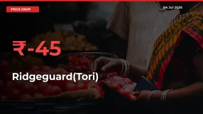 Why Ridgeguard(Tori) Prices Fell 45.1% in a Day at Mandis
