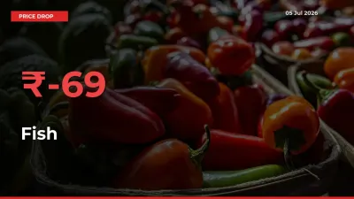 Sudden Shock! Fish Drops 69.46% in 24 Hours at Top Mandis