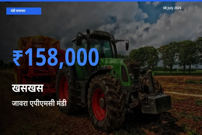 किसानों की पसंद बना जावरा एपीएमसी, खसखस के सबसे अच्छे दाम