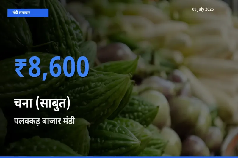 किसानों की पसंद बना पलक्कड़ बाजार, चना (साबुत) के सबसे अच्छे दाम