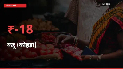 अचानक झटका! मंडी में कद्दू (कोहड़ा) के दाम 17.73% टूटे