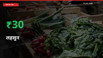 स्थानीय मंडी में लहसुन के दाम अचानक 30.02% उछले, किसान सतर्क
