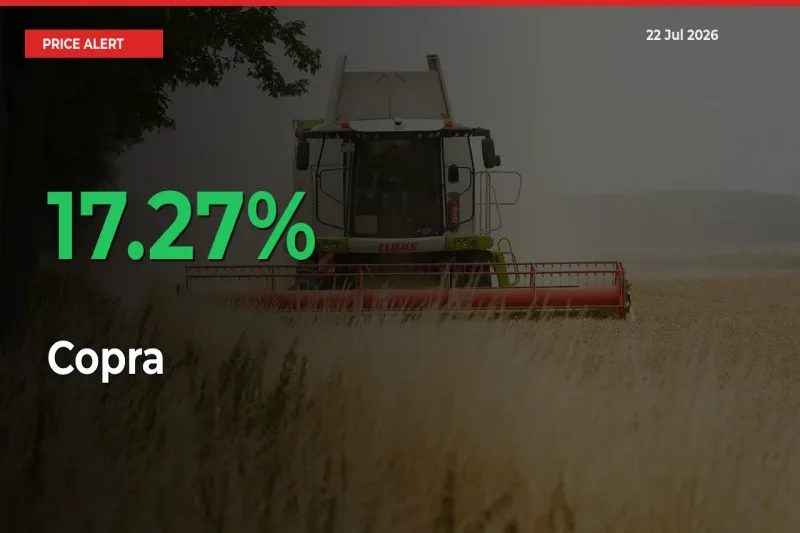 17.27% Spike in Copra Prices – Mandi Sees Sudden Rally