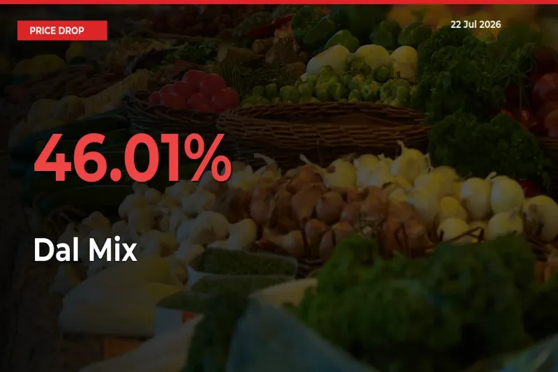 46.01% Drop in Dal Mix Prices – Mandi Sees Sudden Fall