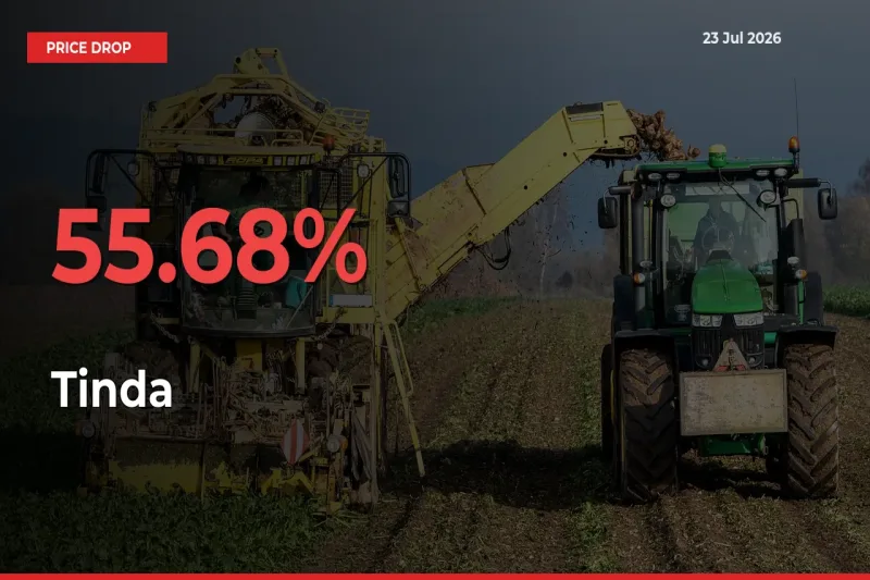 This Mandi Records 55.68% Fall in Tinda Prices