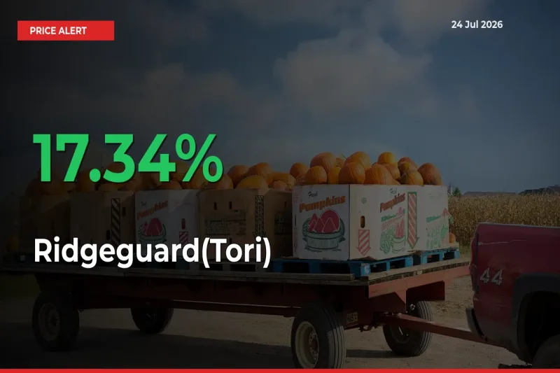 Why Ridgeguard(Tori) Prices Rose 17.34% in a Day at Mandis