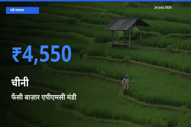 किसानों की पसंद बना फैंसी बाज़ार एपीएमसी, चीनी के सबसे अच्छे दाम