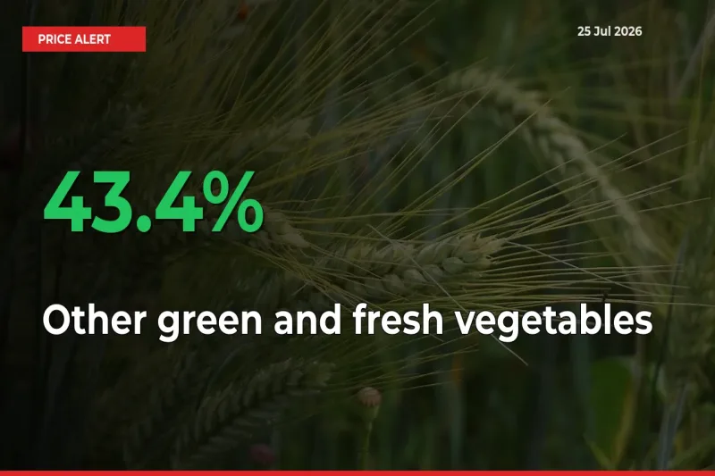 Why Other green and fresh vegetables Prices Rose 43.4% in a Day at Mandis