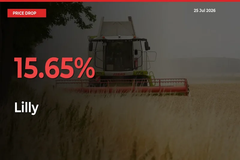 15.65% Drop in Lilly Prices – Mandi Sees Sudden Fall