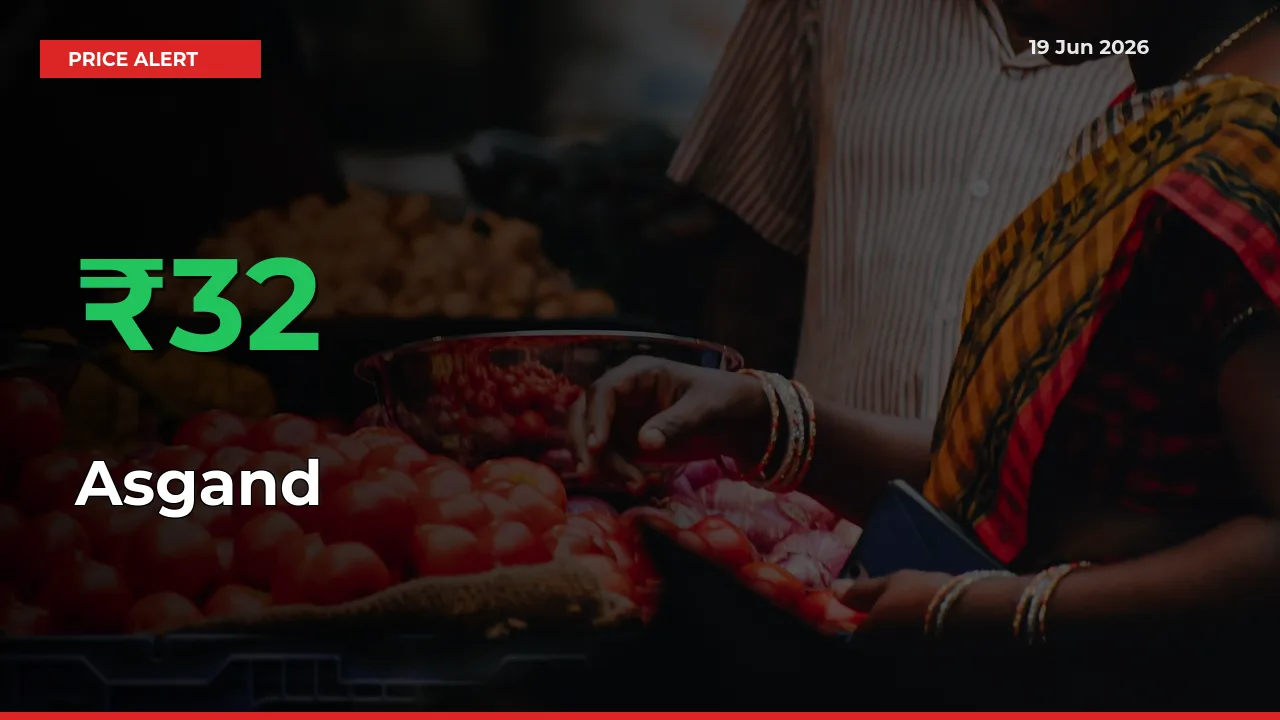 Why Asgand Prices Rose 31.87% in a Day at Mandis