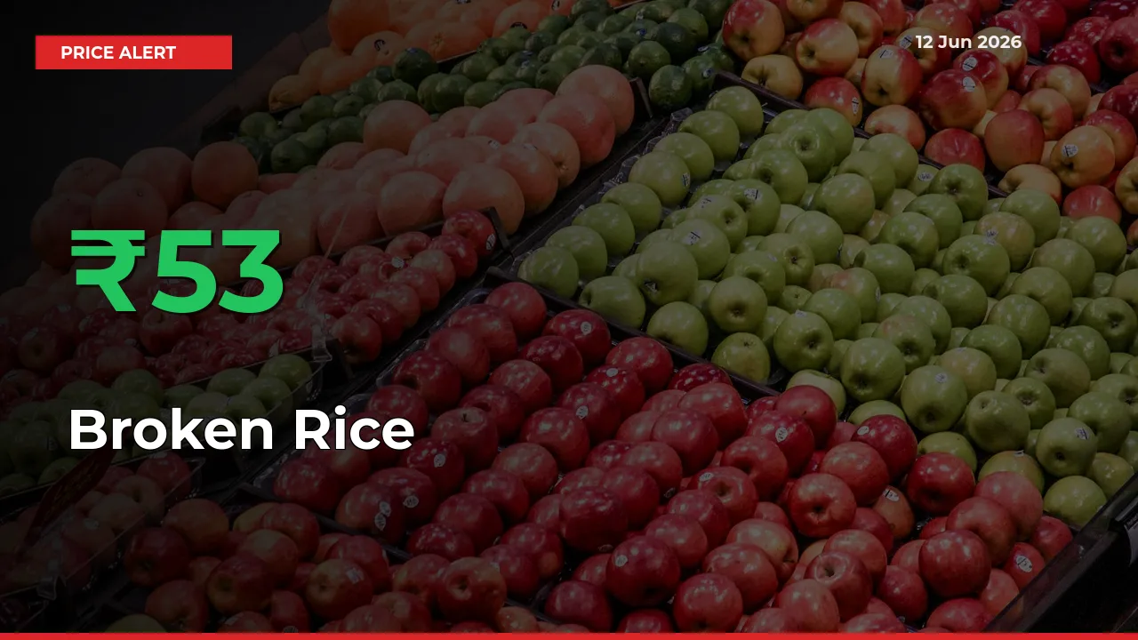 53.48% Spike in Broken Rice Prices – Mandi Sees Sudden Rally