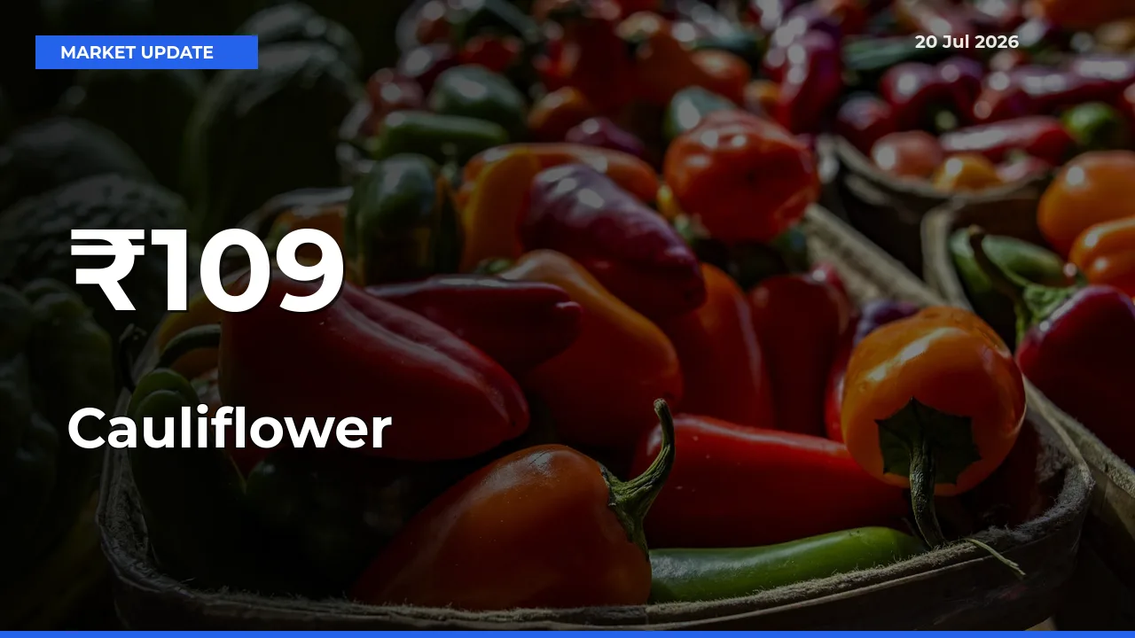 Strong Trend in Cauliflower Rates Across Multiple Mandis – What It Means for Traders
