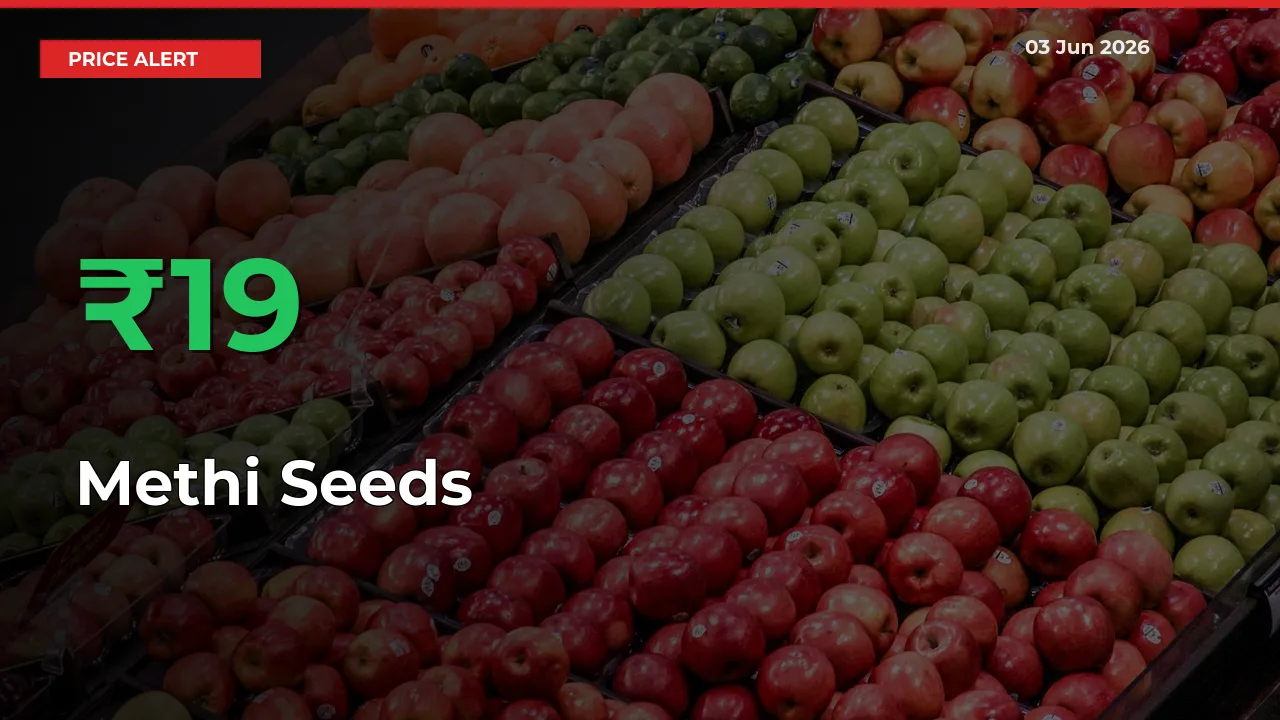 19.25% Spike in Methi Seeds Prices – Mandi Sees Sudden Rally